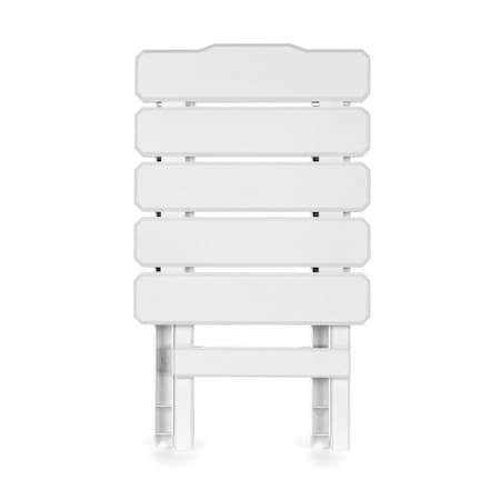 Camco TABLE, ADIRONDACK STYLE, QUICK-FOLDING, PLASTIC, SM, WHITE 51685
